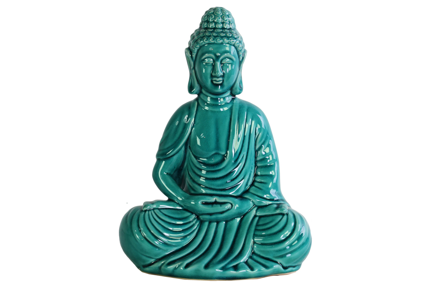 Porcelain Figurine Gloss Finish 12.5"H