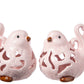 Ivonea Cutout Porcelain Cardinal Figurines (Set of 2)