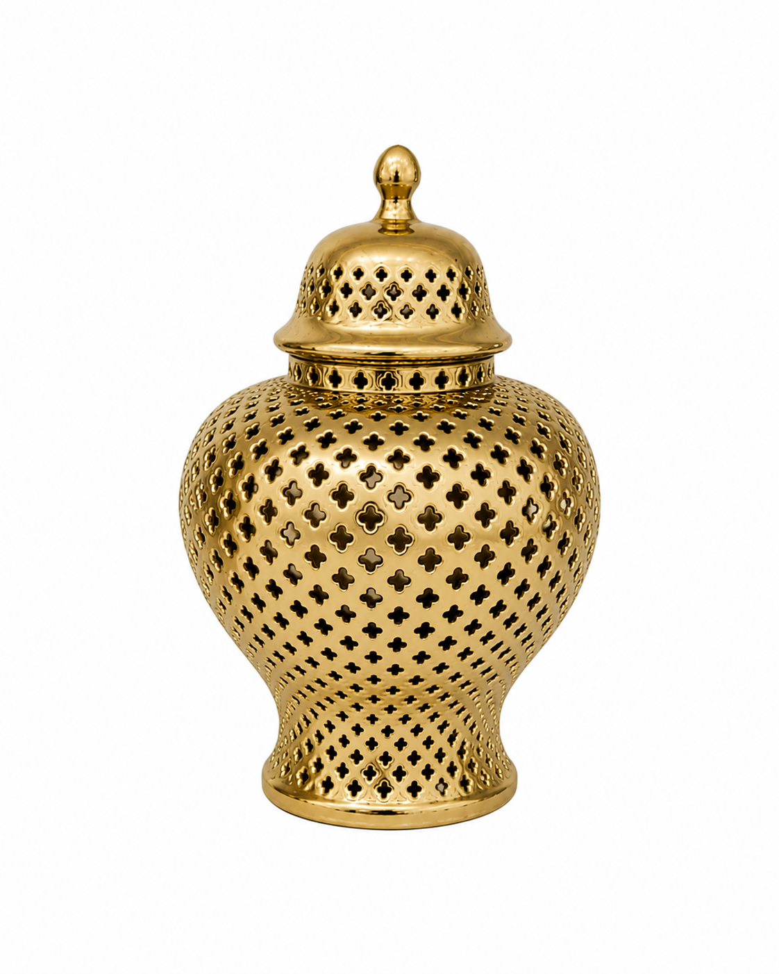 Jette Pierced Bellied Temple Jar