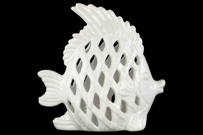 Ceramic Figurine Gloss Finish 9"H