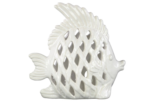 Ceramic Figurine Gloss Finish 9"H