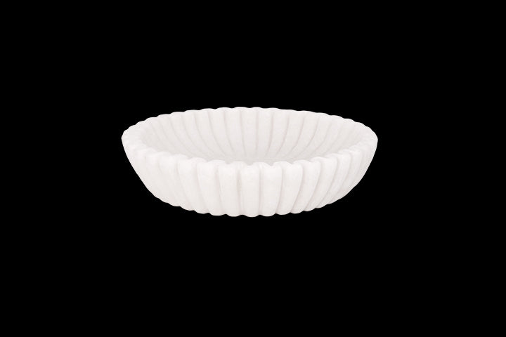 Polyresin Bowl White