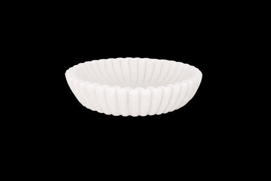 Polyresin Bowl White