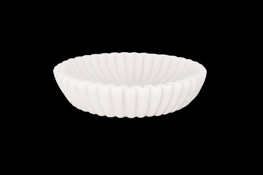 Polyresin Bowl White