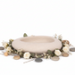 Olivia Polyresin Decorative Bowls in Cream Finish
