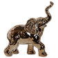 Porcelain Figurine Polished Chrome Finish