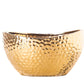 Celina Glossy Gold Oval Bowl