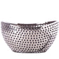 Lumira Pressed Pattern Ceramic Oval Bowl