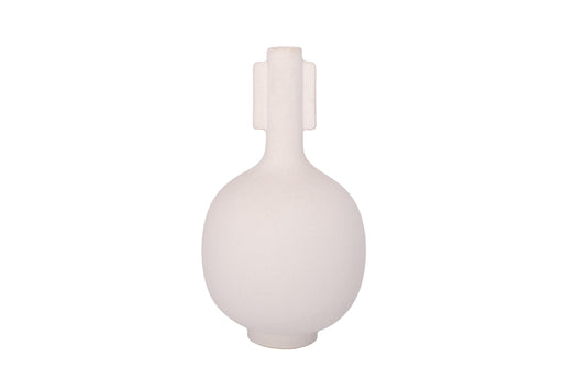 Ceramic Vase Black-13.75"H