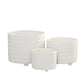Caelum Ceramic Planter Set (Set of 3)