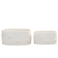 Potria Ceramic Oval Planter Set (Set of 2)