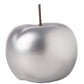 Nolyn Silver Ceramic Apple Decor