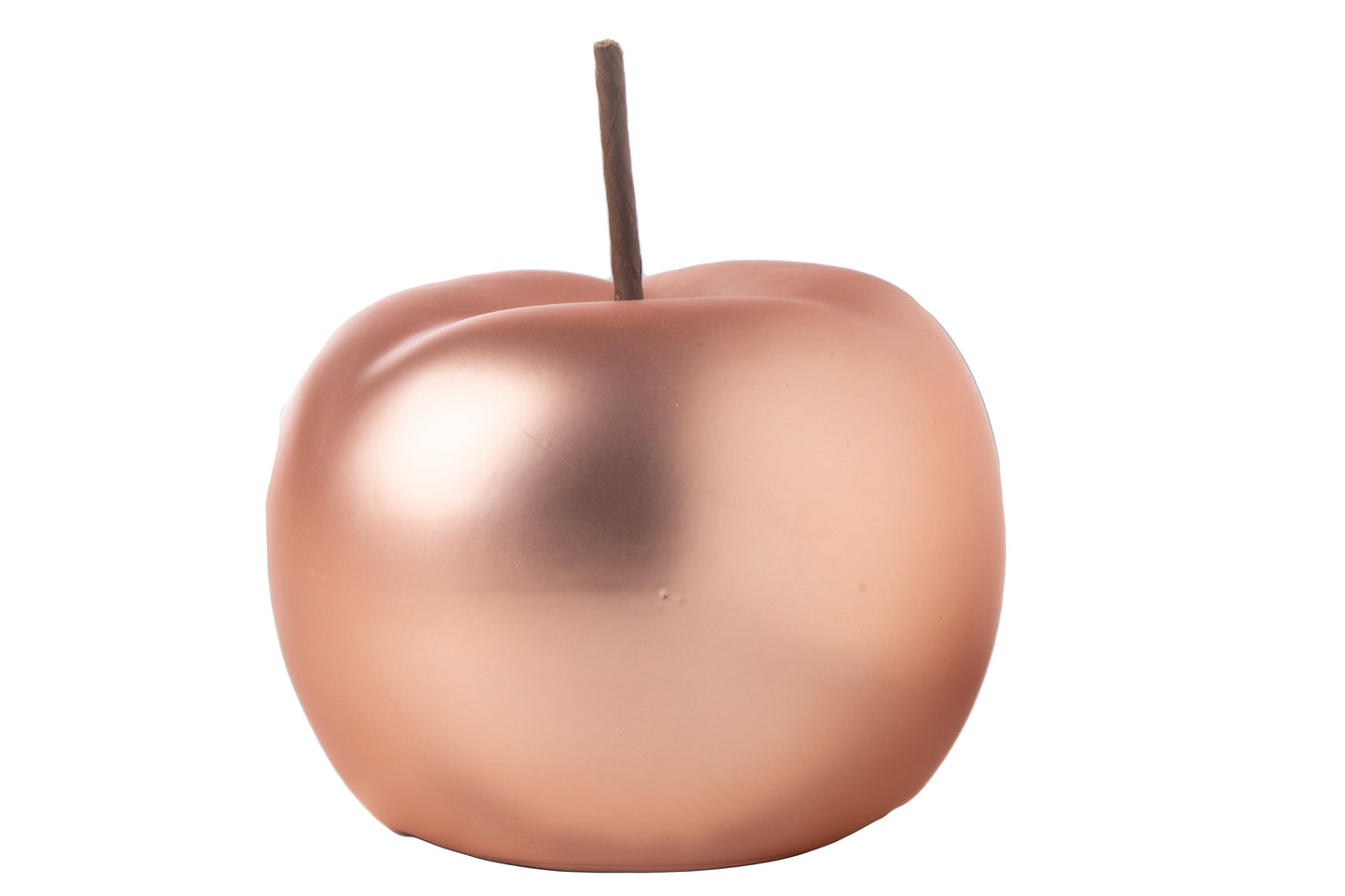 Nolyn Silver Ceramic Apple Decor