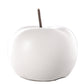 Nolyn Silver Ceramic Apple Decor