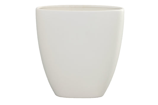 Ceramic Oval Pot  Matte Finish