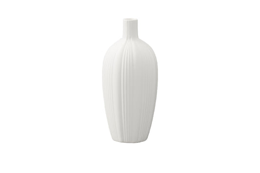 Ceramic Round Bottle Vase Matte Finish