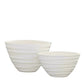 Russ White Ceramic Bowl (Set of 2)