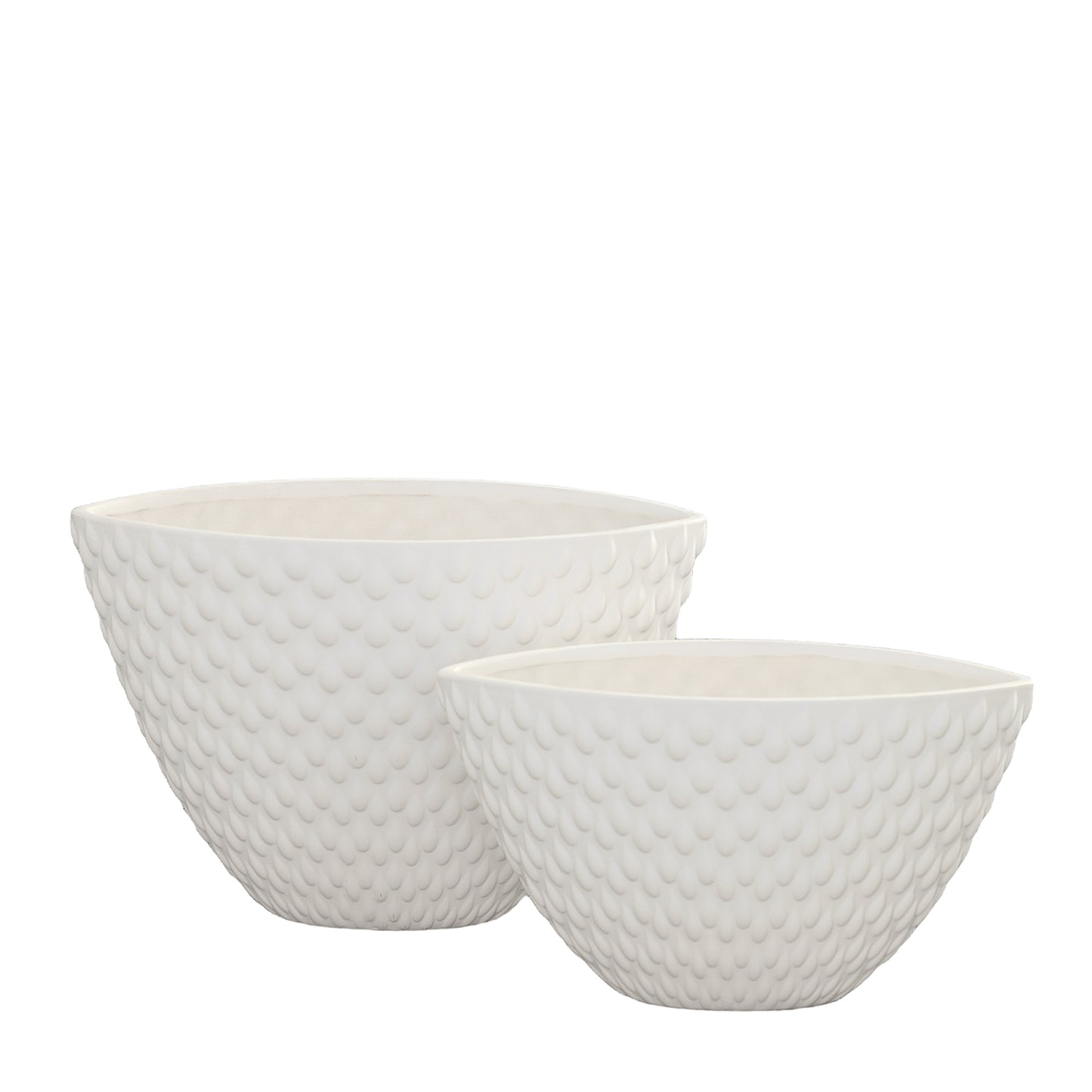 Russ White Ceramic Bowl (Set of 2)