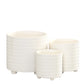 Ribora Quadpod Ceramic Planter Set (Set of 3)