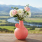 Clementine Ceramic Round Bellied Vase
