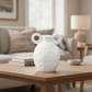 Vetra Dimpled Ring-Handled Ceramic Vase