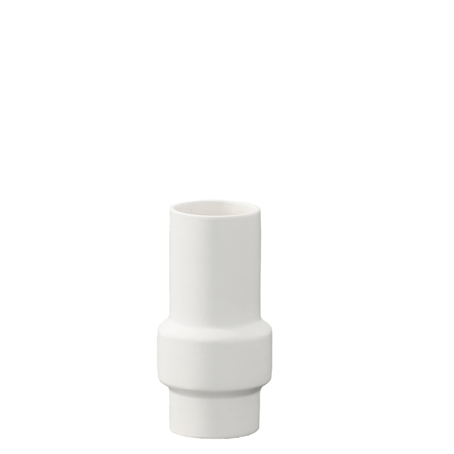 Ira Ceramic Round Pipe Vase