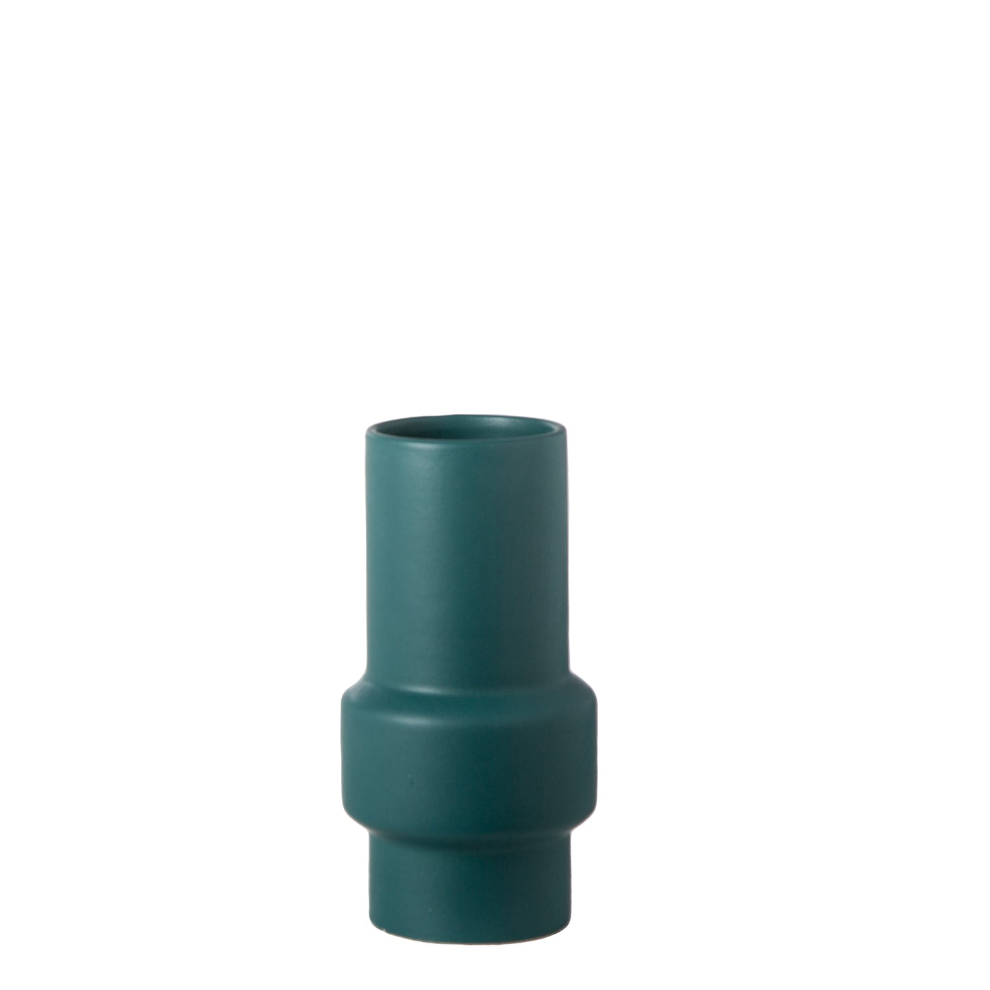 Ira Ceramic Round Pipe Vase