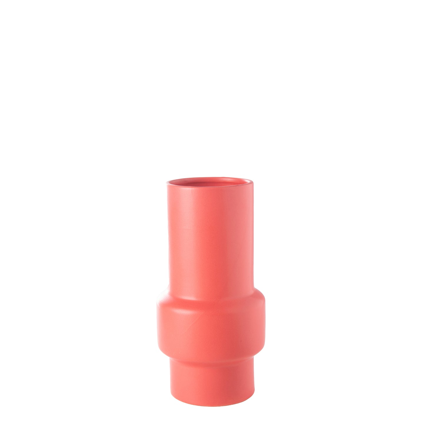 Ira Ceramic Round Pipe Vase