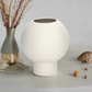 Columna Ceramic Round Vase