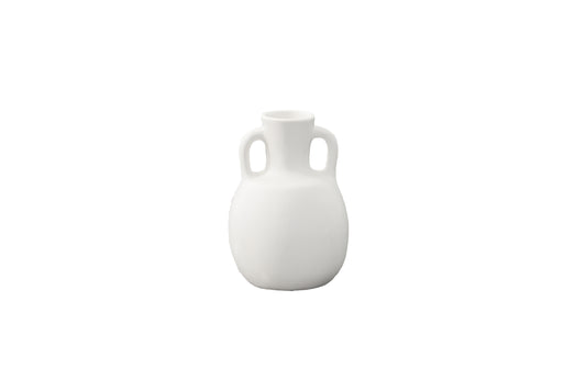 Ceramic Round Pelike Vase  Matte Finish