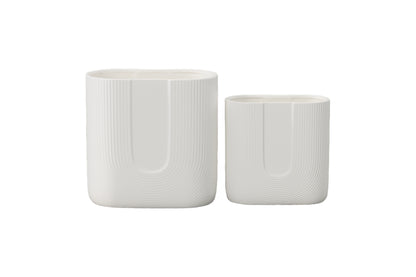 Ceramic Oval Pot Gloss Finish