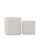 Ardenne Inverted Arch Design Ceramic Pot (Set of 2)