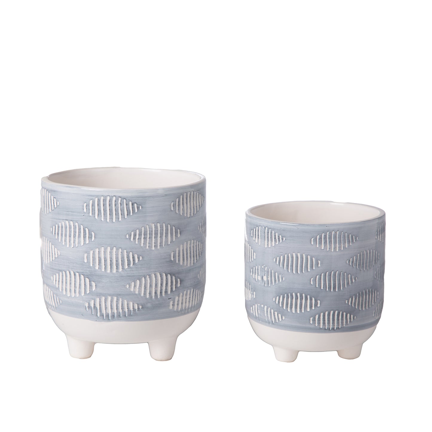 Jovira Ovate Tripod Planter Set (Set of 2)