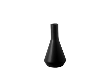 Ceramic Plain Round Bellied Bottle Vase Matte Finish