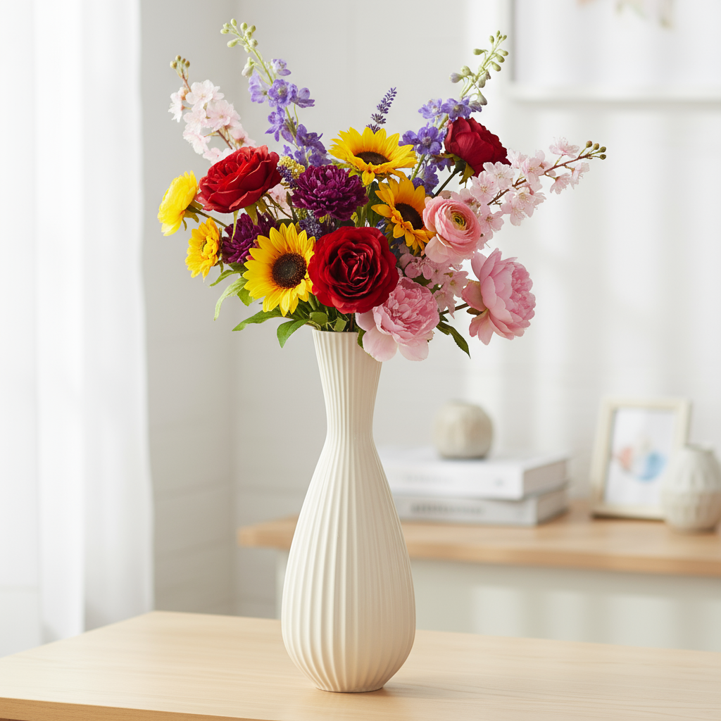 Gaial Ceramic Round Bellied Vase