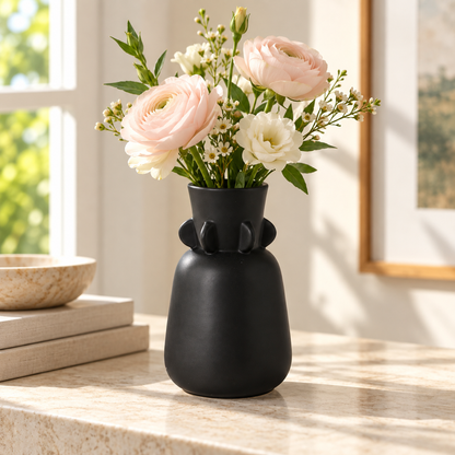 Karmi Trumpet Mouth Design Ceramic Vase