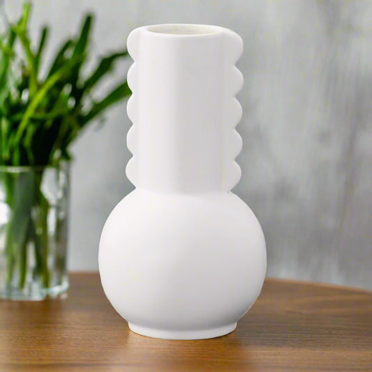 Dorel Round Bellied Ceramic Vase