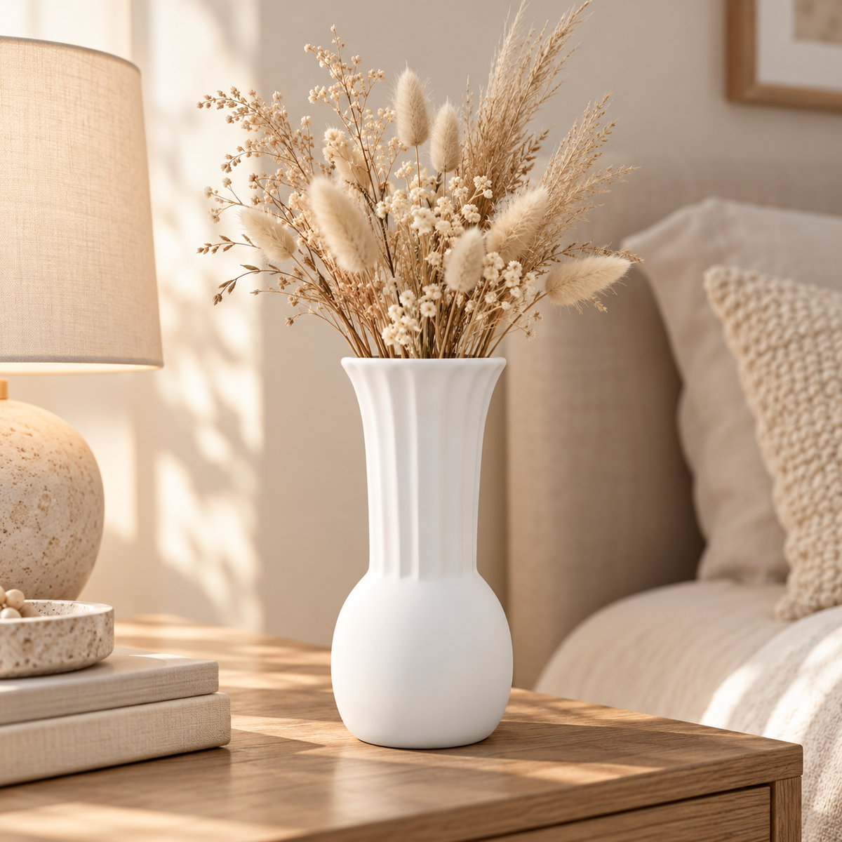 Astoria Ceramic Round Bellied Vase