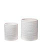 Zayora Tribal Ceramic Jar Set (Set of 2)