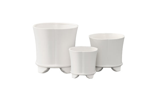 Ceramic Round Pot Matte Finish-10.00"H