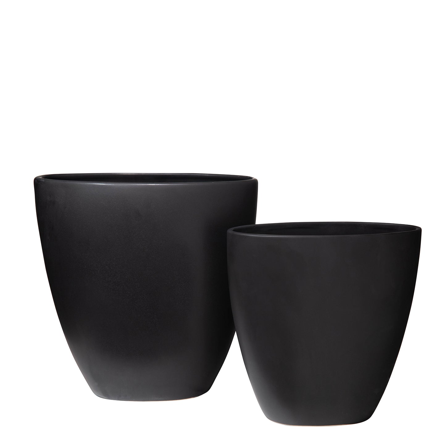 Isla Ceramic Tall Oval Pot (Set of 2)