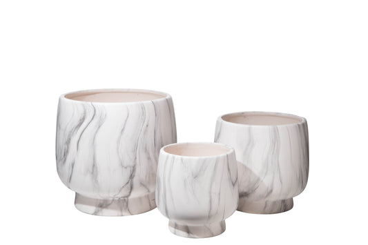 Ceramic Round Pot Matte Finish