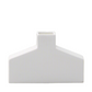 Kneena Ceramic Flat Bottle Vase