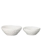 Elara Gloss White Ceramic Pot Set (Set of 2)