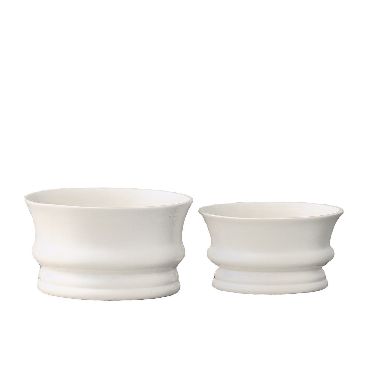 Maira Ceramic Minimalist Rounded Pot (Set of 2)