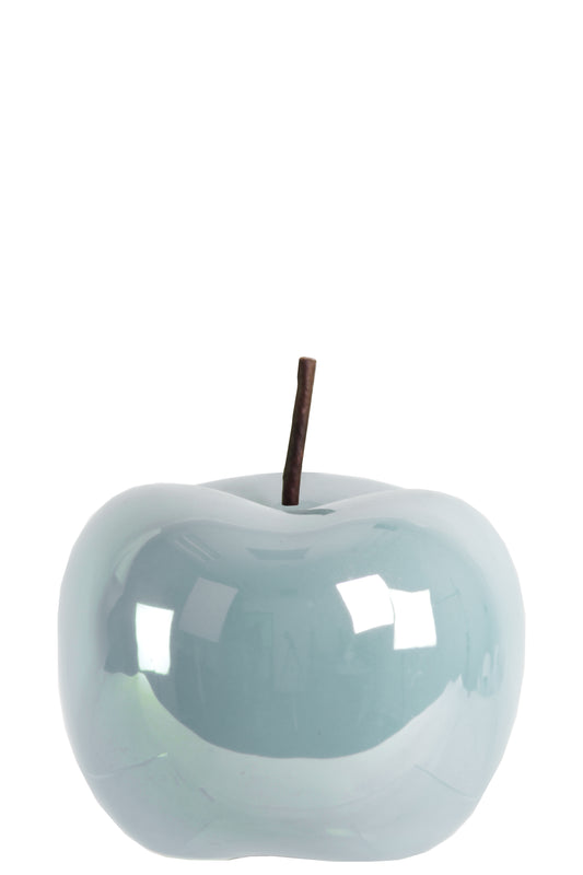 Ceramic Apple Figurine SM Pearlescent Finish