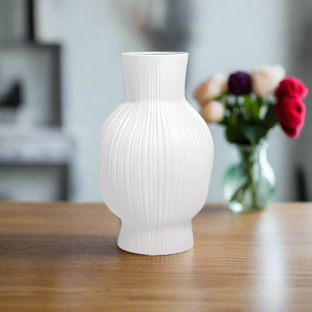 Sable Glossy Finish Ceramic Vase