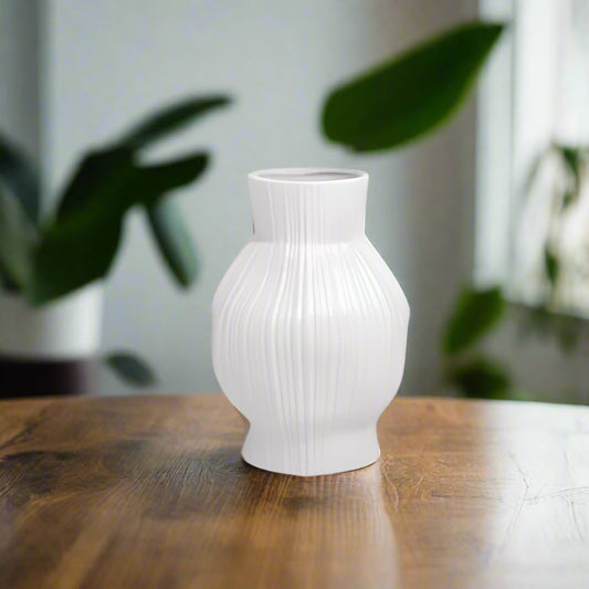 Sable Glossy Finish Ceramic Vase