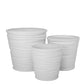 Lazven Embossed Vector Planter Set (Set of 3)