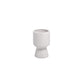 Ceramic Round Pot Large Finish in Shinny White